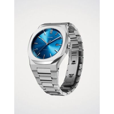 D1 Milano Orologio automatico 41,5 Blue Blue Taglia OS D1 Milano Orologio automatico 41,5 Blue Blue Taglia OS