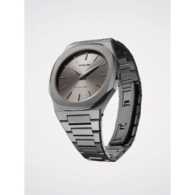 D1 Milano Orologio Ultra Thin Antracite 40 mm Antracite Taglia OS D1 Milano Orologio Ultra Thin Antracite 40 mm Antracite Taglia OS