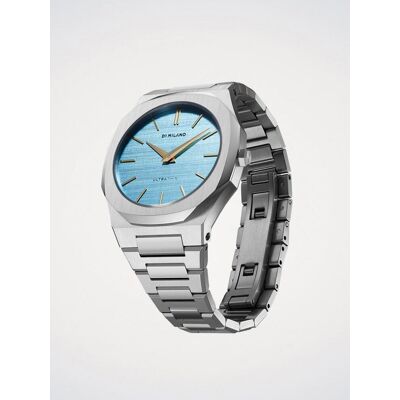 D1 Milano Orologio Ultra Thin Celeste Taglia OS D1 Milano Orologio Ultra Thin Celeste Taglia OS