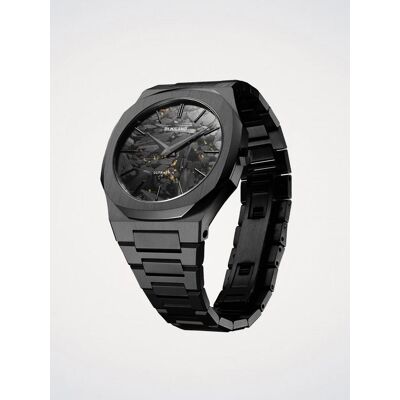 D1 Milano Orologio Ultra Thin Black DLC 40 mm Nero Taglia OS D1 Milano Orologio Ultra Thin Black DLC 40 mm Nero Taglia OS