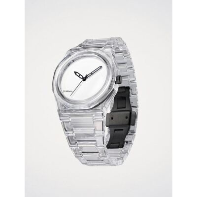 D1 Milano Orologio Exp_White Nylon 39 mm Bianco Taglia OS D1 Milano Orologio Exp_White Nylon 39 mm Bianco Taglia OS