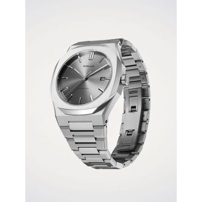 D1 Milano Orologio automatico 41,5 Black Grigio Taglia OS D1 Milano Orologio automatico 41,5 Black Grigio Taglia OS