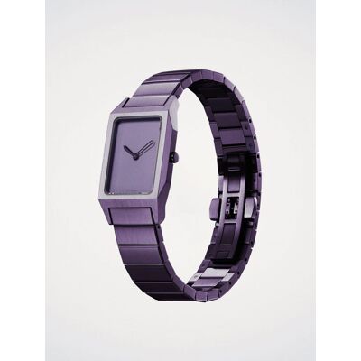 D1 Milano Orologio Studio 75 Aura 23 mm Viola Taglia OS D1 Milano Orologio Studio 75 Aura 23 mm Viola Taglia OS