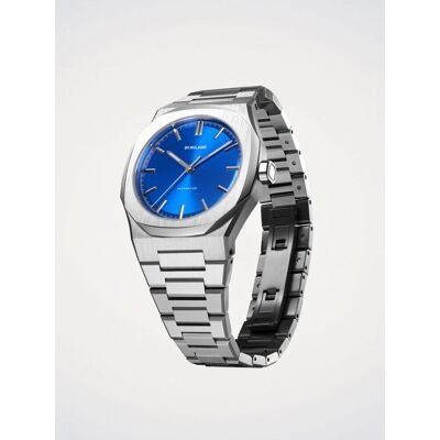 D1 Milano Orologio automatico 41,5 Blue Blue Taglia OS D1 Milano Orologio automatico 41,5 Blue Blue Taglia OS