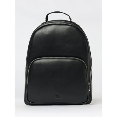 Calvin Klein Zaino Webbing Strap in pelle sintetica Nero Taglia OS Calvin Klein Zaino Webbing Strap in pelle sintetica Nero Taglia OS