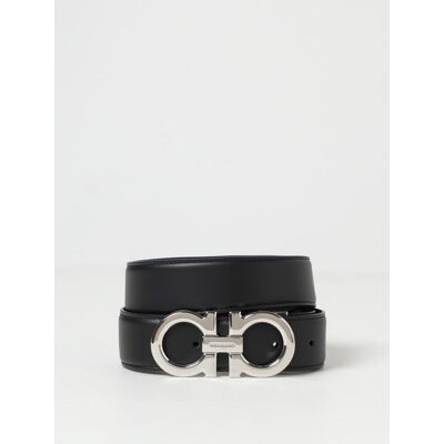 Salvatore Ferragamo Cintura Gancini reversibile in pelle Nero Taglia 105 Salvatore Ferragamo Cintura Gancini reversibile in pelle Nero Taglia 105