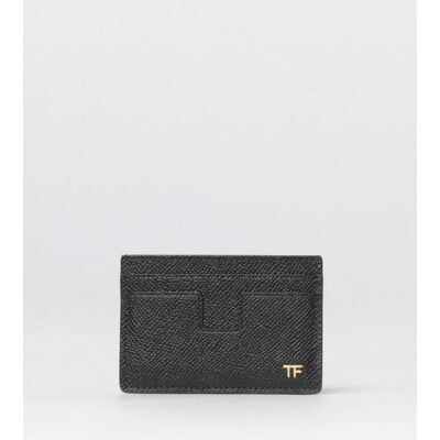 Tom Ford Portacarte in pelle Nero Taglia OS Tom Ford Portacarte in pelle Nero Taglia OS