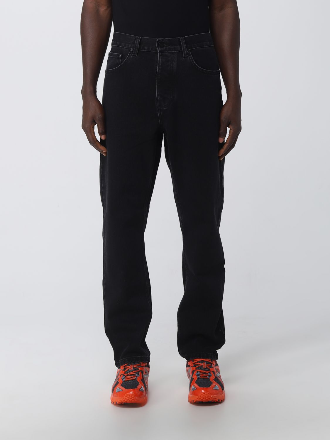 Carhartt Jeans in denim Nero Taglia 33