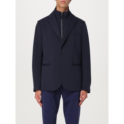 Armani Blazer in cotone stretch Blue Taglia M Armani Blazer in cotone stretch Blue Taglia M