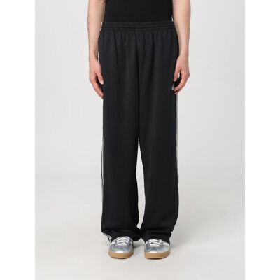 Adidas Pantalone jogging con bande Nero Taglia L Adidas Pantalone jogging con bande Nero Taglia L