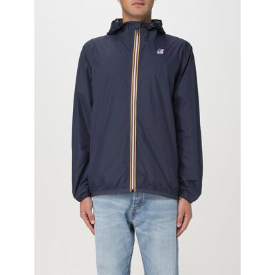 K-Way Giubbotto con cappuccio in nylon Blue Navy Taglia XXL K-Way Giubbotto con cappuccio in nylon Blue Navy Taglia XXL