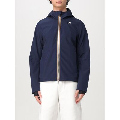 K-Way Giubbotto con cappuccio in nylon Blue Taglia XXL K-Way Giubbotto con cappuccio in nylon Blue Taglia XXL