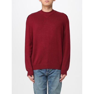 Armani Maglia a girocollo in lana Bordeaux Taglia S Armani Maglia a girocollo in lana Bordeaux Taglia S