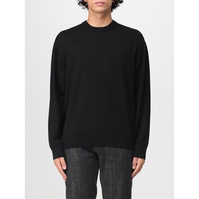 Armani Pullover basic in misto viscosa Nero Taglia L Armani Pullover basic in misto viscosa Nero Taglia L