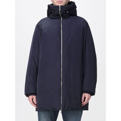 Armani Parka Lungo con cappuccio Blue Navy Taglia S Armani Parka Lungo con cappuccio Blue Navy Taglia S