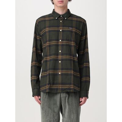 Barbour Camicia in cotone check Oliva Taglia S Barbour Camicia in cotone check Oliva Taglia S