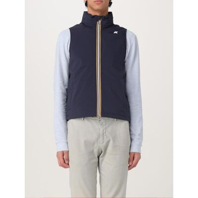 K-Way Gilet in nylon Blue Taglia L K-Way Gilet in nylon Blue Taglia L