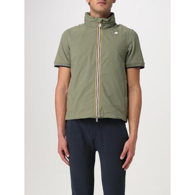 K-Way Gilet in nylon Verde Taglia L K-Way Gilet in nylon Verde Taglia L