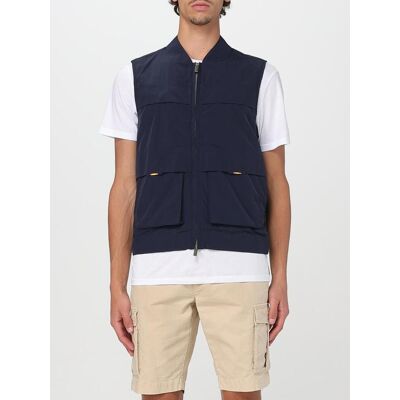 K-Way Gilet in nylon Blue Taglia S K-Way Gilet in nylon Blue Taglia S