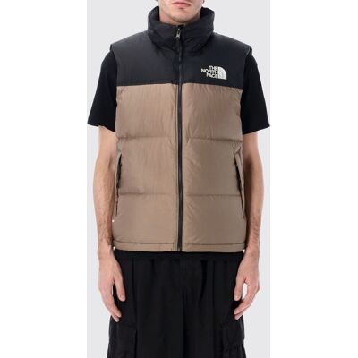 The North Face Giacca in nylon imbottito con logo Marrone Taglia S The North Face Giacca in nylon imbottito con logo Marrone Taglia S