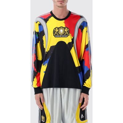 Adidas T-shirt in tessuto tecnico riciclato Fantasia Taglia S Adidas T-shirt in tessuto tecnico riciclato Fantasia Taglia S