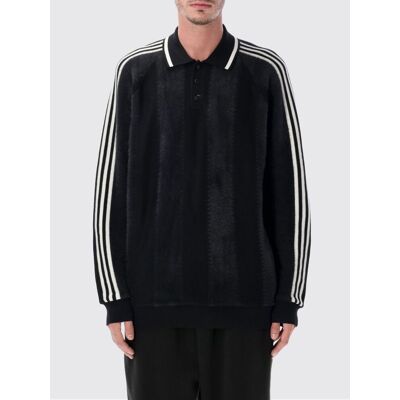 Adidas Polo in poliestere Nero Taglia S Adidas Polo in poliestere Nero Taglia S