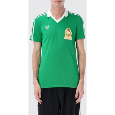 Adidas T-shirt in poliestere riciclato Mexico Verde Taglia XL Adidas T-shirt in poliestere riciclato Mexico Verde Taglia XL