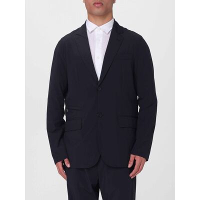 Armani Blazer a monopetto in tessuto tecnico Blue Navy Taglia 36 Armani Blazer a monopetto in tessuto tecnico Blue Navy Taglia 36