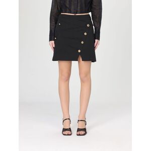 Elisabetta Franchi Gonna mini in cotone stretch Nero Taglia 46 Elisabetta Franchi Gonna mini in cotone stretch Nero Taglia 46