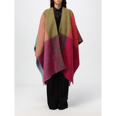 Woolrich Mantella in misto lana con macro quadri multicolor Fantasia Taglia OS Woolrich Mantella in misto lana con macro quadri multicolor Fantasia Taglia OS