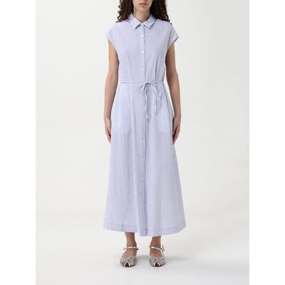Woolrich Abito chemisier in cotone a righe Azzurro Taglia L Woolrich Abito chemisier in cotone a righe Azzurro Taglia L