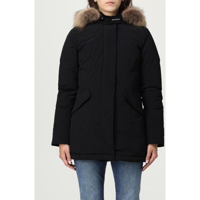Woolrich Parka Luxury arctic raccoon in nylon con inserto in pelliccia Nero Taglia XL Woolrich Parka Luxury arctic raccoon in nylon con inserto in pelliccia Nero Taglia XL