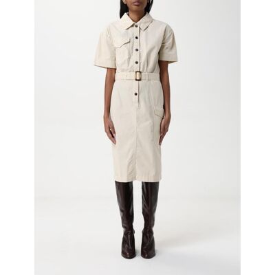 Woolrich Abito chemisier in cotone Beige Taglia XS Woolrich Abito chemisier in cotone Beige Taglia XS
