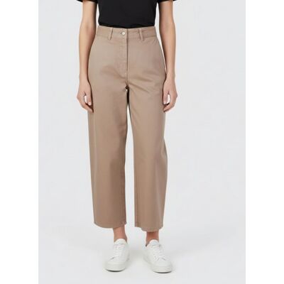 Studio Jeans cropped fit in denim Cammello Taglia 8 Studio Jeans cropped fit in denim Cammello Taglia 8