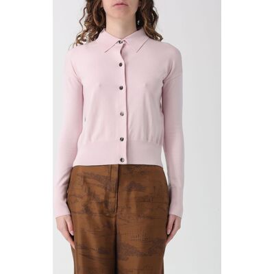Max Mara Cardigan a polo in lana vergine Rosa Taglia XS Max Mara Cardigan a polo in lana vergine Rosa Taglia XS