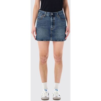 Levis Gonna mini in denim di cotone Denim Taglia 26 Levis Gonna mini in denim di cotone Denim Taglia 26