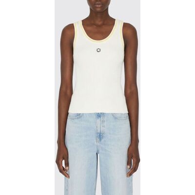 Kenzo Canotta basic in cotone Bianco Taglia S Kenzo Canotta basic in cotone Bianco Taglia S