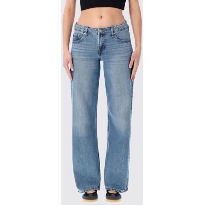 Levis Jeans boyfriend in denim stretch Blue Taglia 25 Levis Jeans boyfriend in denim stretch Blue Taglia 25