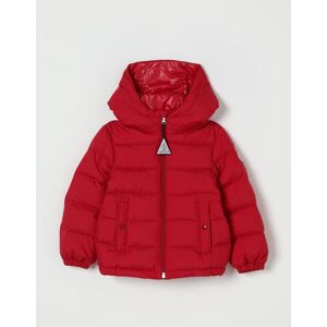 Moncler Piumino con cappuccio in poliestere Rosso Taglia 18M Moncler Piumino con cappuccio in poliestere Rosso Taglia 18M