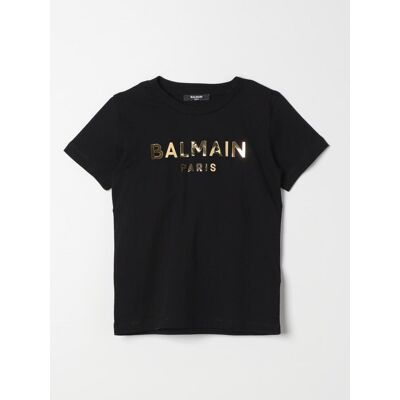 Balmain T-shirt con logo Nero Taglia 4 Balmain T-shirt con logo Nero Taglia 4
