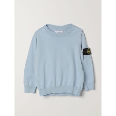 Stone Island Maglia in cotone Celeste Taglia 2 Stone Island Maglia in cotone Celeste Taglia 2