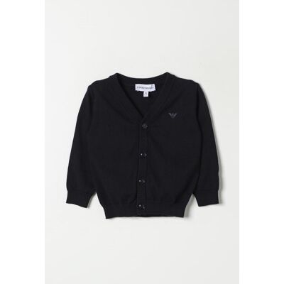 Emporio Armani Cardigan kids basic Blue Taglia 6M Emporio Armani Cardigan kids basic Blue Taglia 6M