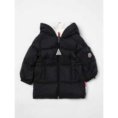 Moncler Piumino imbottito con cappuccio Blue Taglia 24M Moncler Piumino imbottito con cappuccio Blue Taglia 24M