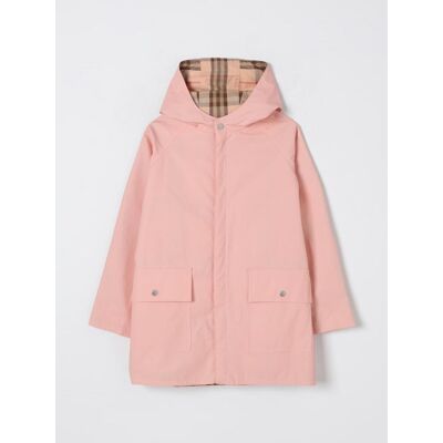 Burberry Cappotto reversibile a quadri Rosa Taglia 10 Burberry Cappotto reversibile a quadri Rosa Taglia 10