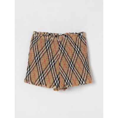 Burberry Shorts in cotone elasticizzato check Beige Taglia 8 Burberry Shorts in cotone elasticizzato check Beige Taglia 8