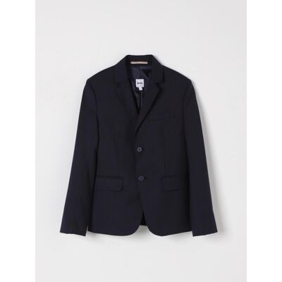 Boss Blazer a monopetto in misto lana Royal Taglia 10 Boss Blazer a monopetto in misto lana Royal Taglia 10