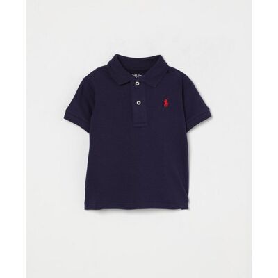 Ralph Lauren Polo in cotone basic con mini logo Blue Navy Taglia 3M Ralph Lauren Polo in cotone basic con mini logo Blue Navy Taglia 3M