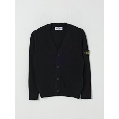 Stone Island Cardigan in misto lana vergine Nero Taglia 8 Stone Island Cardigan in misto lana vergine Nero Taglia 8