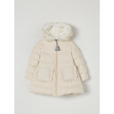 Moncler Piumino imbottito con cappuccio Molan Avorio Taglia 24M Moncler Piumino imbottito con cappuccio Molan Avorio Taglia 24M