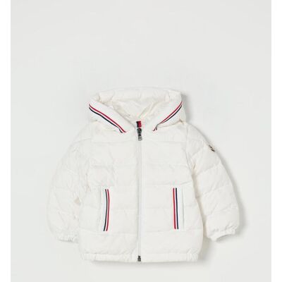 Moncler Piumino Merary opaco con cappuccio Bianco Taglia 24M Moncler Piumino Merary opaco con cappuccio Bianco Taglia 24M